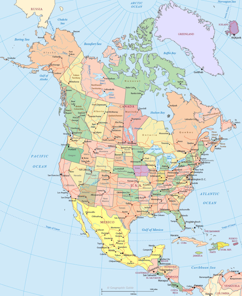 North America Map
